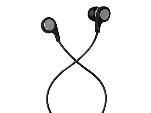 Maxell B-13 Bass Earbuds/Headphones with Microphone, Black, 52' Cord 199621