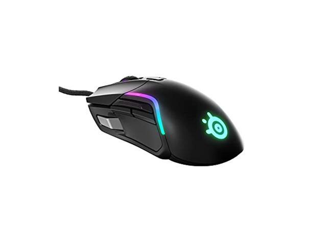 SteelSeries - Rival 5 Wired Optical Gaming Mouse with RGB Lighting - Wired - Black - image 6