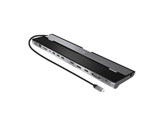 j5create - USB-C Triple Display Docking Station - Black - image 10