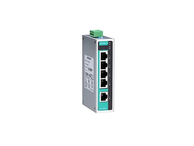moxa eds-205a - 5 port unmanaged ethernet switch