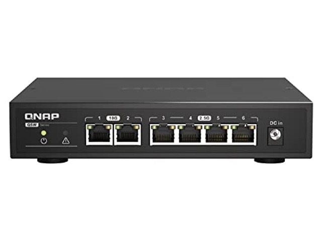 qnap qsw-2104-2t 2ports 10gbe rj45 5port