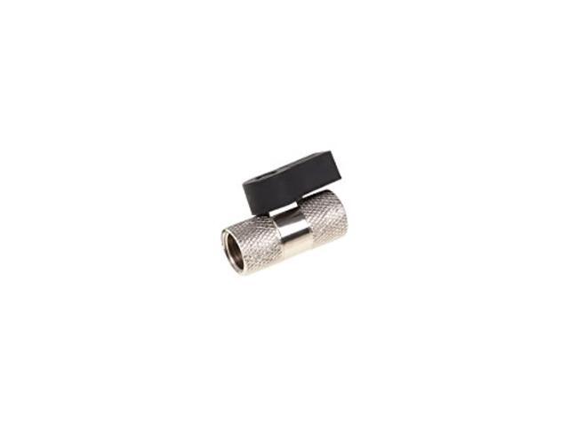 Alphacool G1/4' 2-way Ball Valve, Chrome