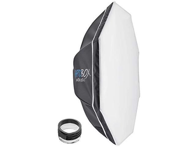 westcott rapid box switch octa-s with profoto insert - portable photography studio and on location octabox softbox bundle