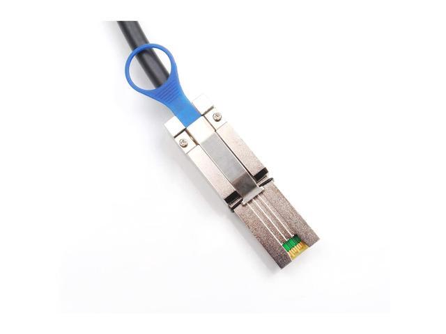 External Mini SAS HD SFF-8644 to Mini SAS SFF-8088 Hybrid Cable 6Gbps SAS Cable, 1M/3.3ft