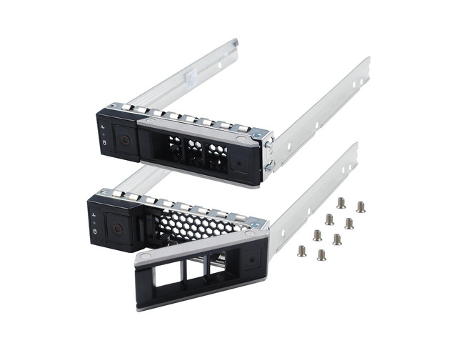 Hard Drive Tray Caddy 3.5 SSD Caddy X7K8W Hard Drive Bracket Compatible for D. ell PowerEdge 14-16th R7415 R740 R640 R540 R440 R750 R650 R550 R450...