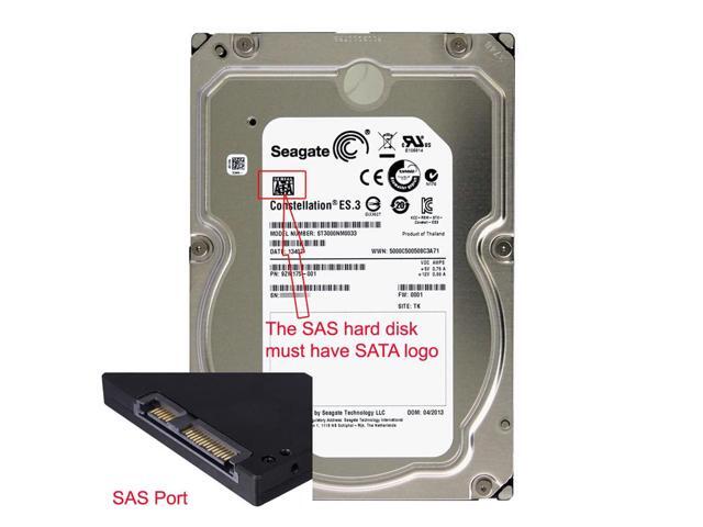 Vszerda SAS to SATA Adapter SFF-8482 29Pin SAS Hard Disk Drive to Motherboard SATA 22Pin Converter Adapter