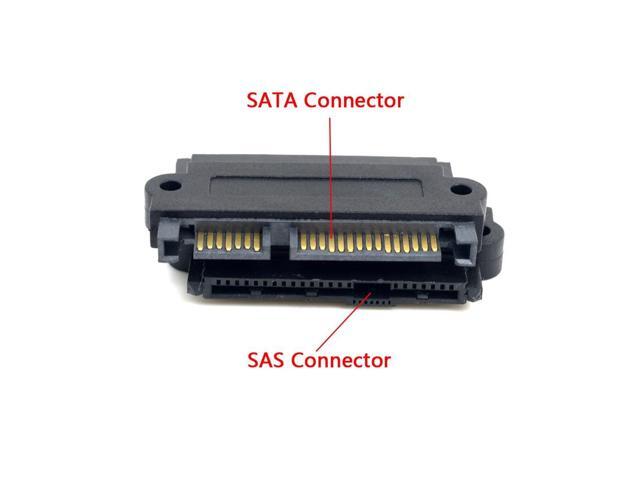 Vszerda SAS to SATA Adapter SFF-8482 29Pin SAS Hard Disk Drive to Motherboard SATA 22Pin Converter Adapter