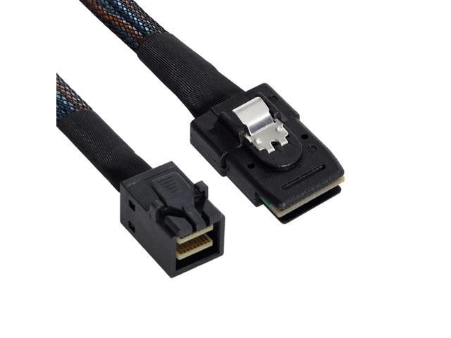 Vszerda Mini SAS SFF-8087 to SFF-8643 Data Server Hard Disk Raid Cable 50cm