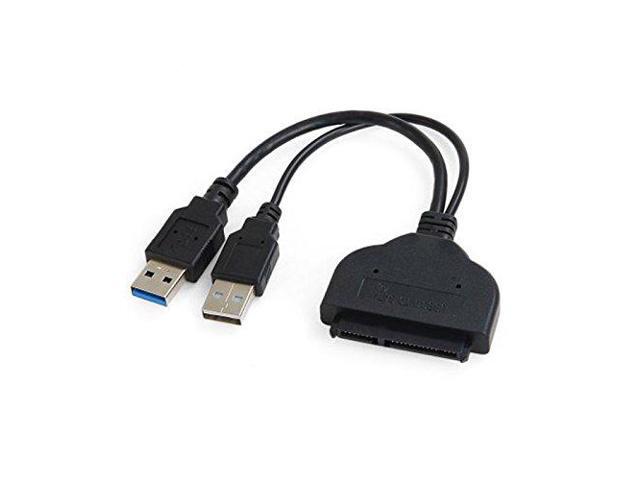 Vszerda CFast Card Reader,CFast SSD to 22Pin SATA Adapter with SATA to USB 3.0 Data Power Cable