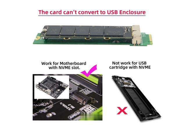 Vszerda 12+16Pin MAC SSD to Motherboard M.2 NVME NGFF M-Key Convert Adapter Card for 2013 2014 2015 A1493 A1502 A1465 A1466 MAC Pro Air SSD