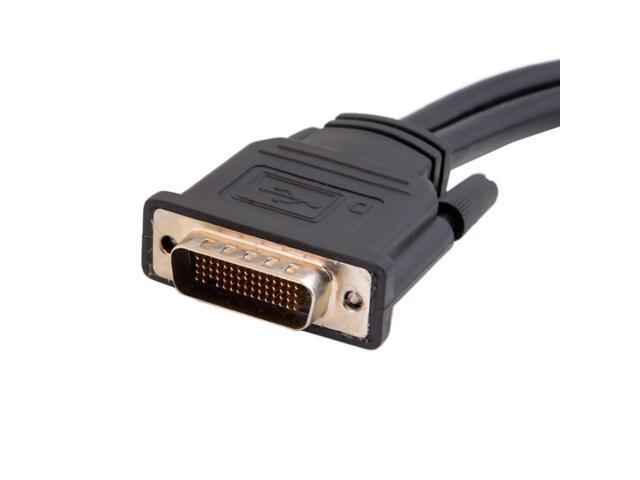 Vszerda DMS-59Pin 1 to 2 Displayport Splitter Extension Cable for PC Graphics Card