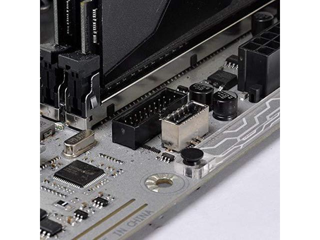Vszerda Motherboard 19/20Pin to USB 3.1 Type E Front Panel Socket Converter Adapter with Chip