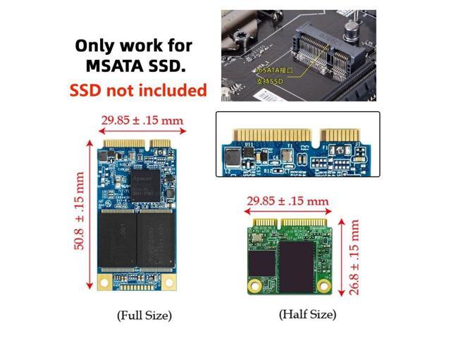 Vszerda CY Mini PCIe mSATA SSD to M.2 NGFF PCI-E Hard Disk PCBA Converter Adapter