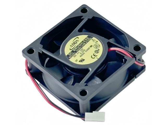 for ADDA AD0612HB-A70GL Cooling Fan, 12V 0.23A 6CM 6025 2-Wire DC BRUSHL ESS Fan Chassis Fan