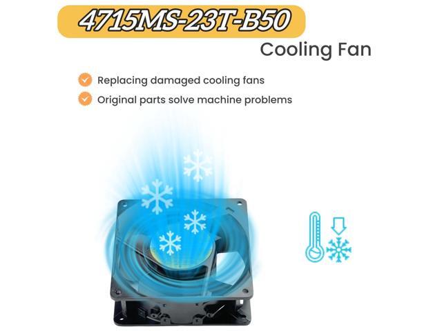 for NMB 4715MS-23T-B50 Cooling Fan, AC230V 15/14W 50/60Hz 120×120 ×38mm Cooling Fan