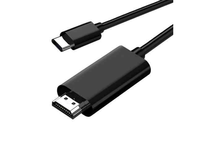 KEHIPI USB C to HDMI Cable 6ft 4K for Monitor, Adapter MAC, USBC Converter vga iPad pro, MacBook air, Type Cord Chromebook, TV