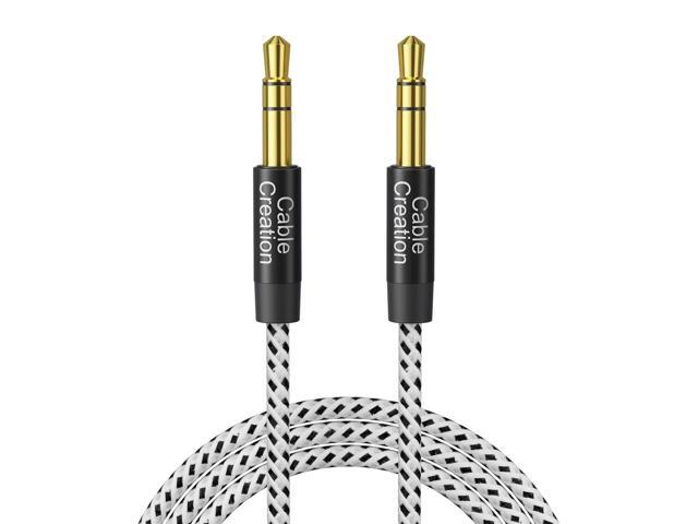 KEHIPI Aux Cord (3FT/0.9M), 3.5mm Audio Cable Aux to Aux Cable 1/8 Auxiliary Stereo Audio Cable Male to Male for Car Headphones,Speaker,...