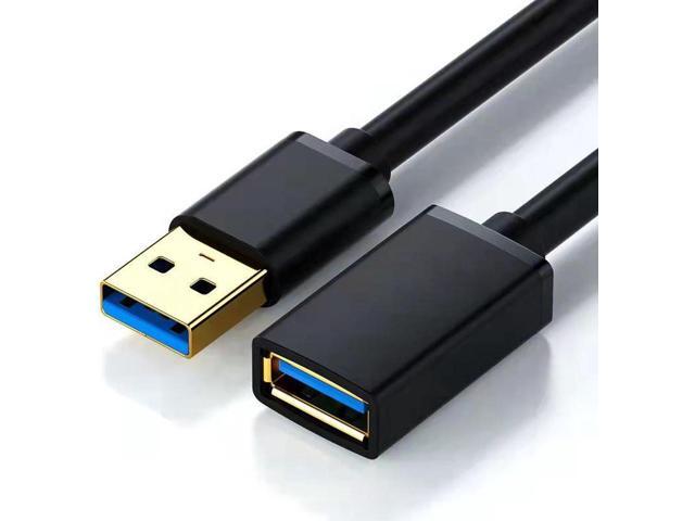 USB Extension Cable 6.6FT, USB 3.0 Extension Cable Cord Male to Female, USB Extender High Data Transfer Compatible with Webcam,USB Keyboard,Flash...