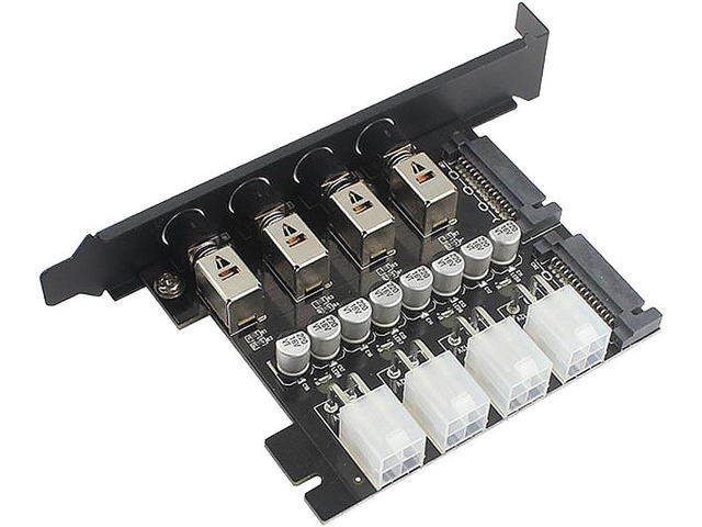 SATA Power Switch Module for 2.5 inch/3.5 inch HDD/SSD, Hard Drive Disk Selector, Controls up to Four HDDs, Intelligent Control Hard Disk Manage...