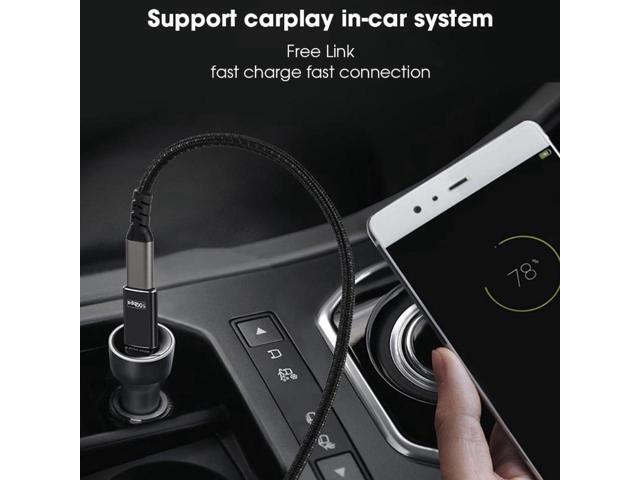 [2 PACK] Updated USB 3.1 GEN 2 Male to Type-C Female Adapter, USB A to USB C Adapter Support Double Sides 10Gbps Charging & Data Transfer,USB A to...