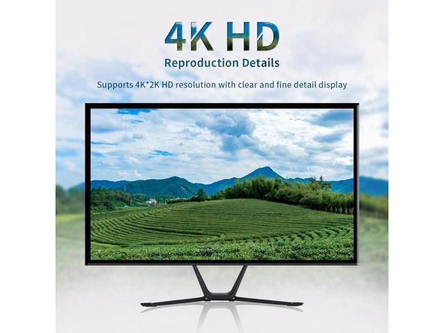 HDMI KVM Switches 4K@60hz 2 Ports HDMI Kvm Switch 1 Monitors 2 Computers,USB Switcher 2 Computers Share 4 Usb2.0 Devices Keyboard Mouse Printer USB...