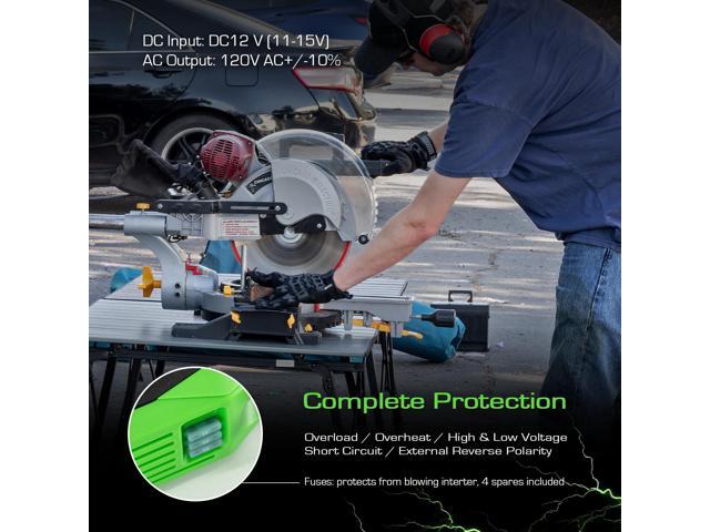 GREEN FUEL 1000W Power Inverter