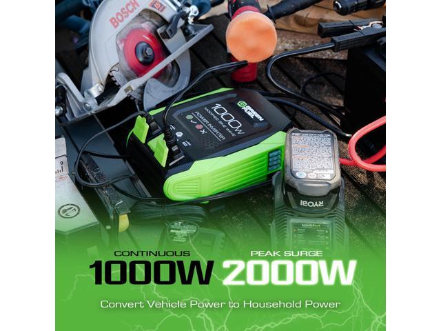 GREEN FUEL 1000W Power Inverter
