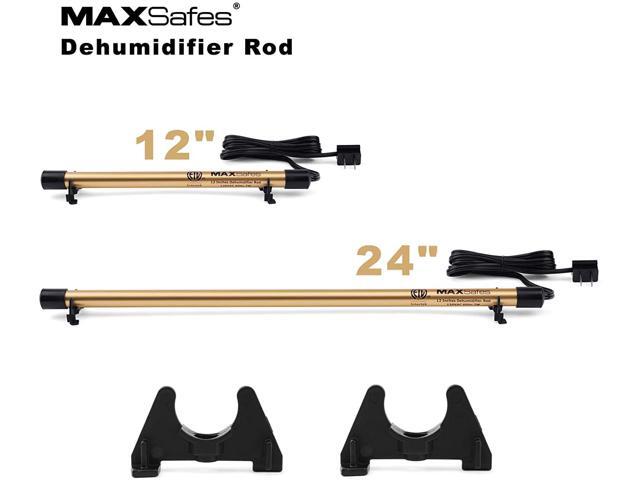 MAXSafes Gun Safe Dehumidifier Rod, Dry Golden Rod - Easy Installation Plug-in Electric Dehumidifier Eliminates Moisture for Gun Safes & Cabinets,...