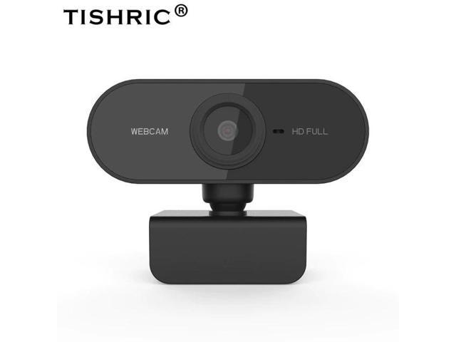 TISHRIC Webcam 1080P 60fps Autofocus Webcam With Microphone Web Camera 1080P Web Cam Webcam For PC Video Calling Live Broadcast