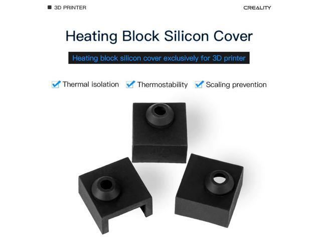CREALITY 3D 3Pcs/Lot CR Heater Block Silicone Cover MK7/MK8/MK9 Hotend For Ender-5 Plus/Ender-3/Ender-3 V2/CR-10S