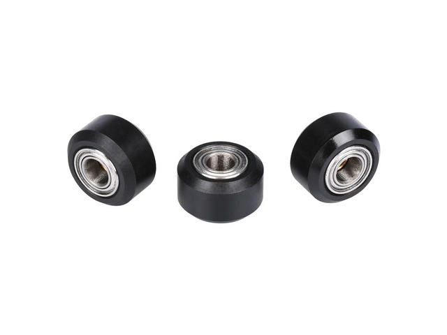 1 pcs Openbuilds Plastic wheel POM Passive Round wheel Idler Pulley Gear perlin wheel & V type groove passive for V-slot C-beam