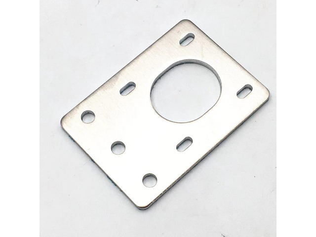 Funssor aluminum NEMA 17 Stepper Motor Mounting Plate adjustable 42 motor Fixing Bracket For Reprap CNC 2020 Profiles D-bot core