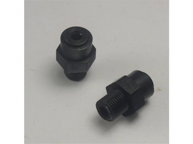 Funssor 5pcs Black Color M10 threaded bowden coupling(1.75mm filament) for 2*4 m tube