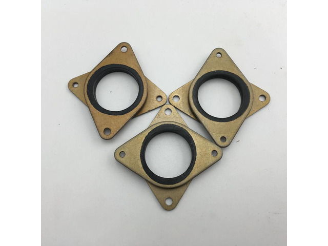 Funssor 5 pcs Metal Rubber Dampers Mounts for Nema 17 Stepper Motor Rubber Stepper Motor Vibration Dampers