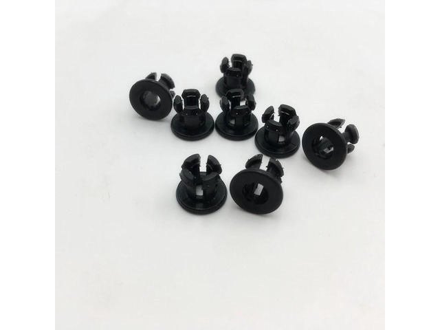 10pieces 3D printer access 1.75 mm filament Bowden Couplings OD 4mm bowden tube clamp horse shoe Clamp Clip Tube Coupling Collet