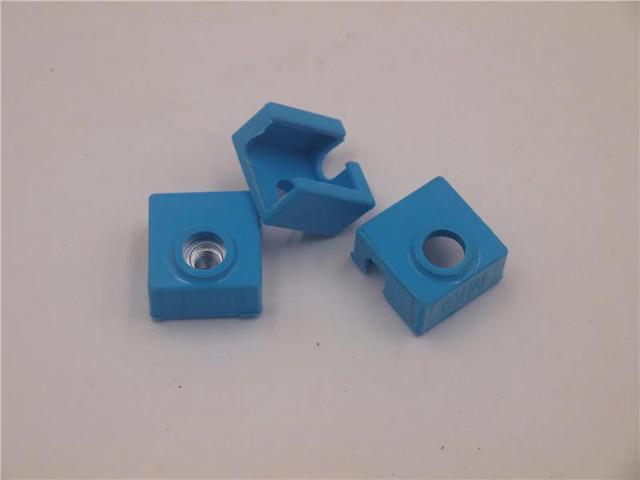 Funssor 3pcs* Silicone Socks for MK7/MK8/MK9 HEATER BLOCK COVER Heater Block Silicone Insulation for Replicator Anet Prusa i3
