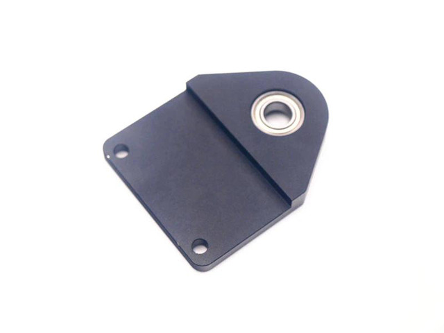 Funssor WANHAO D7 Anti wobble plate aluminum cover black anodized with bearing