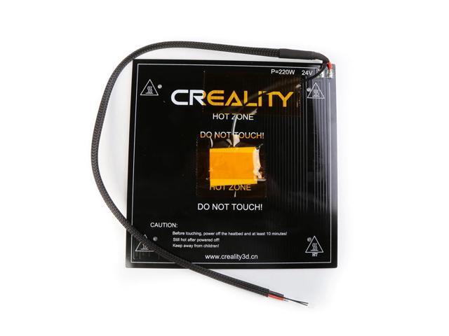 CREALITY 3D Printer Ender-3/Ender-3 V2/Ender-3 Pro/CR-20/CP-01/CR-20Pro Assembled Hotbed Bed Kit Size 235*235*3mm Parts
