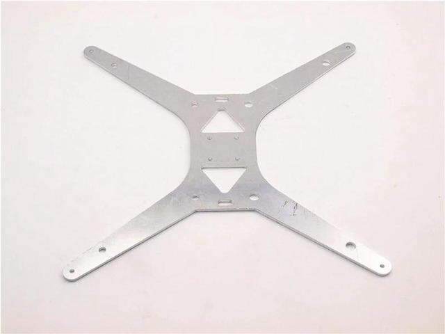 Funssor 1pc aluminum Tarantula/HE3D Y carriage plate for upgeade Hotbed Support plate MGN12H carriage 3mm thick
