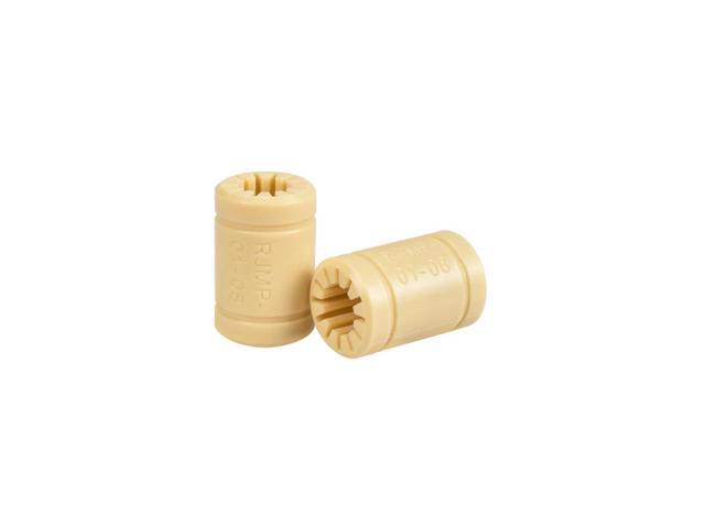 3D Printer RJ4JP 01 08 Solid Polymer LM8UU Liner Bearing 8mm shaft bushing bush 3D printer CNC Reprap Medel Part