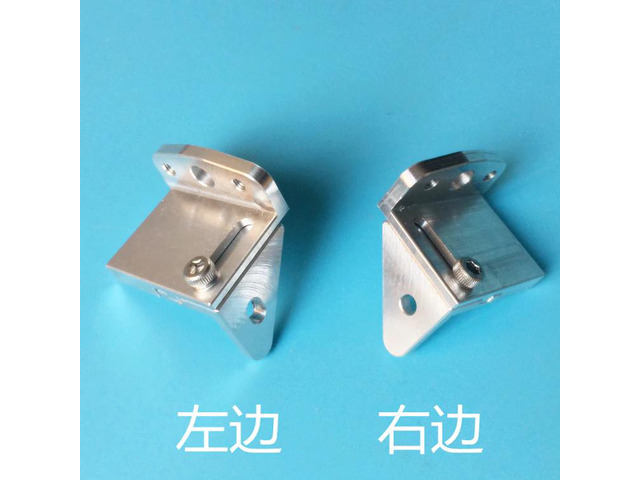 funssor 1pcs Titan Aero BLTouch Mount Titan Aero Extruder Prusa i3 MK2 BLtouch Mounting bracket Aluminum alloy right and left