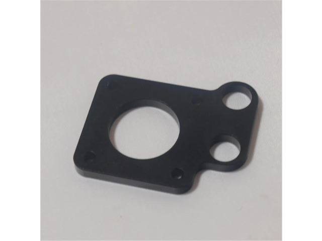 Reprap Prusa CNC black color metal Y-motor mount plate Sturdier RepRap Prusa i3 Aluminum y-motor mount for NEMA 17 stepper motor