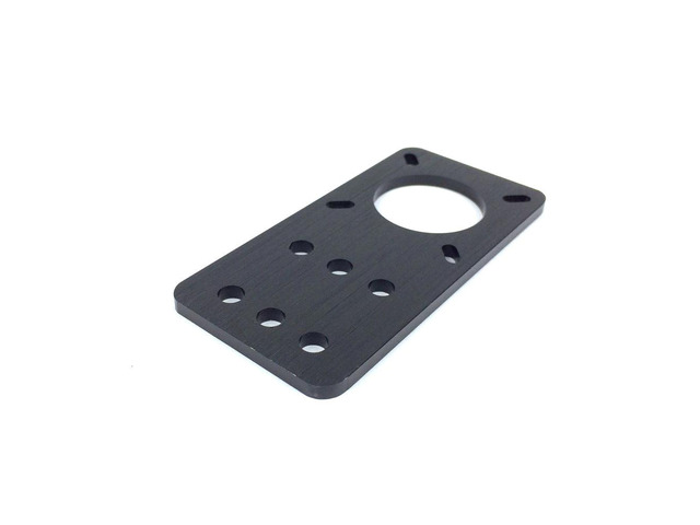Funssor 2pcs*NEMA17 stepper Motor Mounting Plate for V Slot Extrusion Motor Mount Plate for 3D Printer RepRap CNC parts
