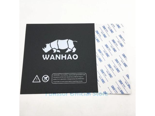 Funssor 5pcs* 200/214/220mm Wanhao Square Printing Build Surface heating build plate tape sticker surface Wanhao i3 3D Printer