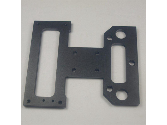 Reprap LulzBot TAZ 3D printer DIY 5mm aluminum alloy metal 2*x_end_plate kit/set black color anodized X axis mount plate