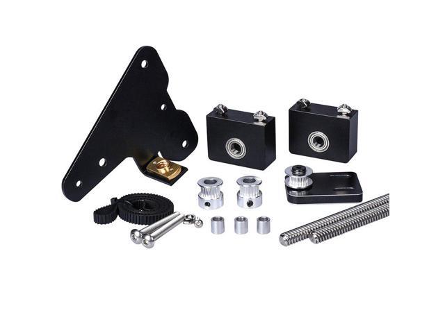 Funssor upgrade kit ENDER/CR10 dual Z axis Single Stepper Motor Dual Z Tension Pulley set For Creality ENDER3 3D Printer parts