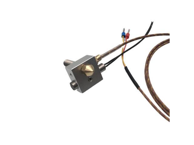 Funssor 1pcs 24V 40W Replicator 2 3D printer hotend kit 0.4mm nozzle heater cartridge TC thermocouple 1.75mm