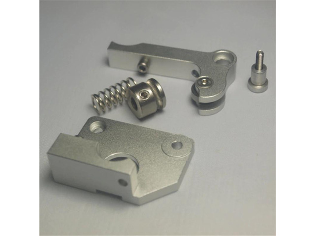 Reprap Replicator 3D printer spare parts 1.75 mm left-hand aluminum extruder upgrade metal direct Extruder kit
