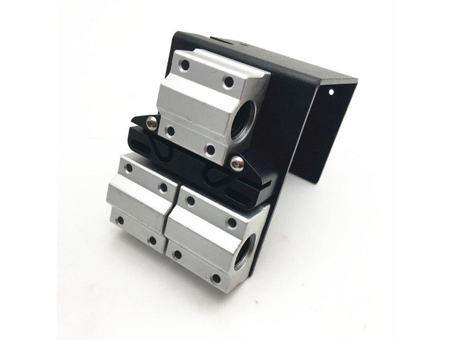 1pcs Prusa i3 Anet all metal X Carriage with X-Axis Tensioner for MK8 extruder 45mm rod distance extruder carriage