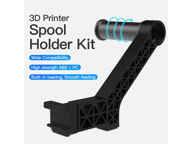 CREALITY 3D Parts Factory Supply Black Rotatable Filament Spool Holder Pr Kit For Ender-3 Series CR-6 SE 3D Printer